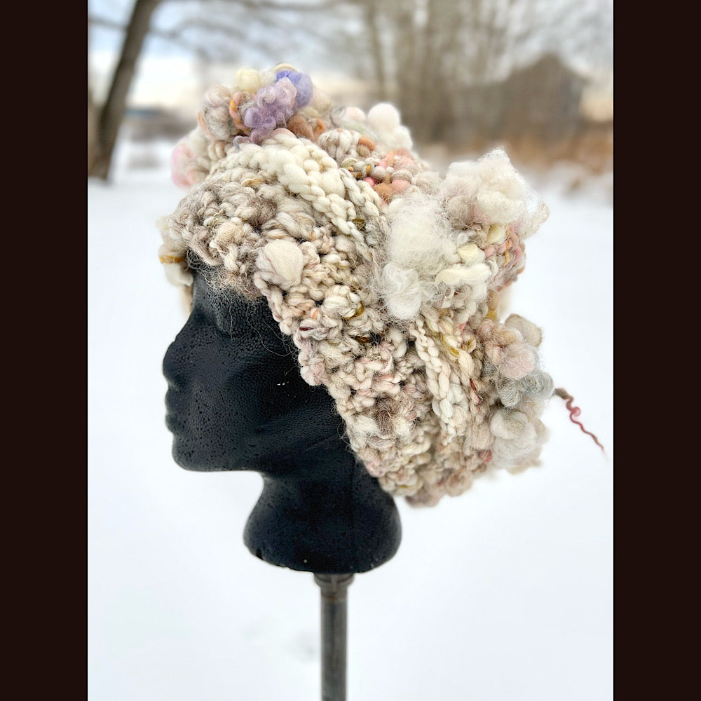 Snow rose toque (on hold)