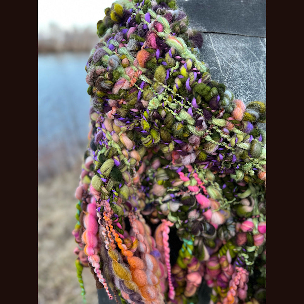 Woven shawl 82” X 37” 1 pound 1/2