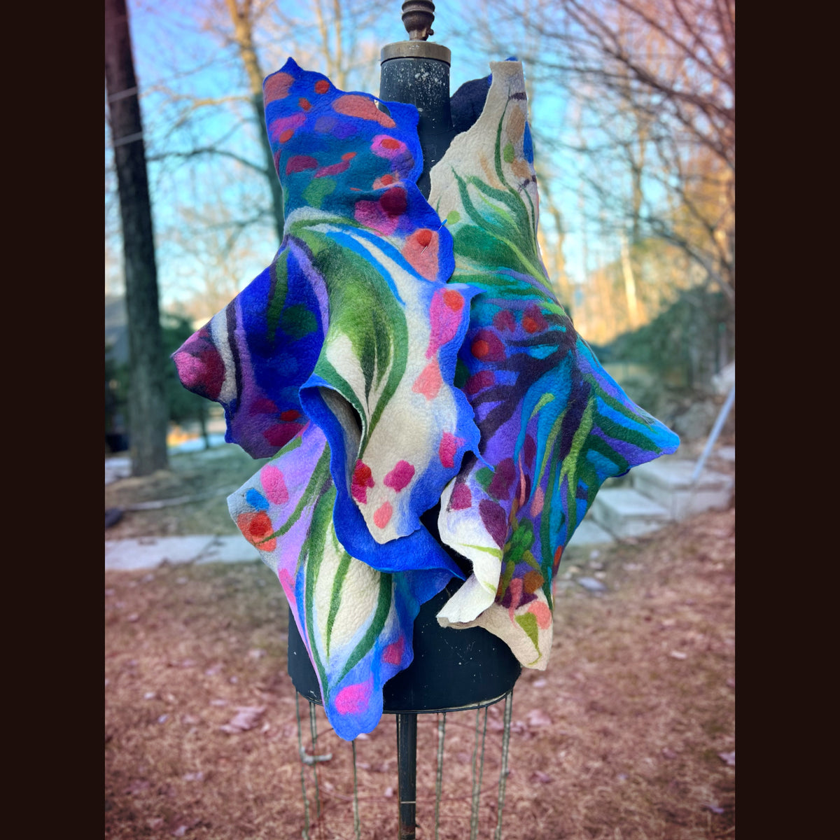 Felted Scarf 72” X 23”