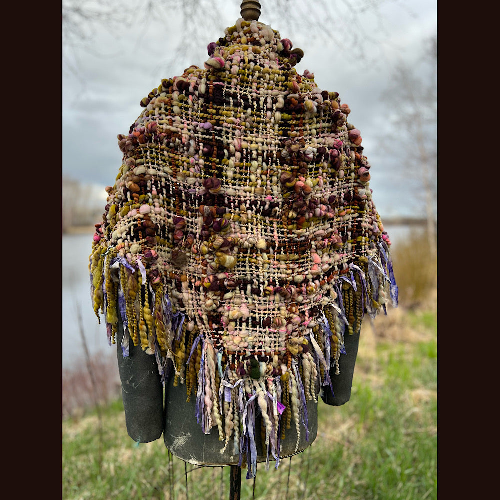 Woven shawl 82” X 36” 1 pound