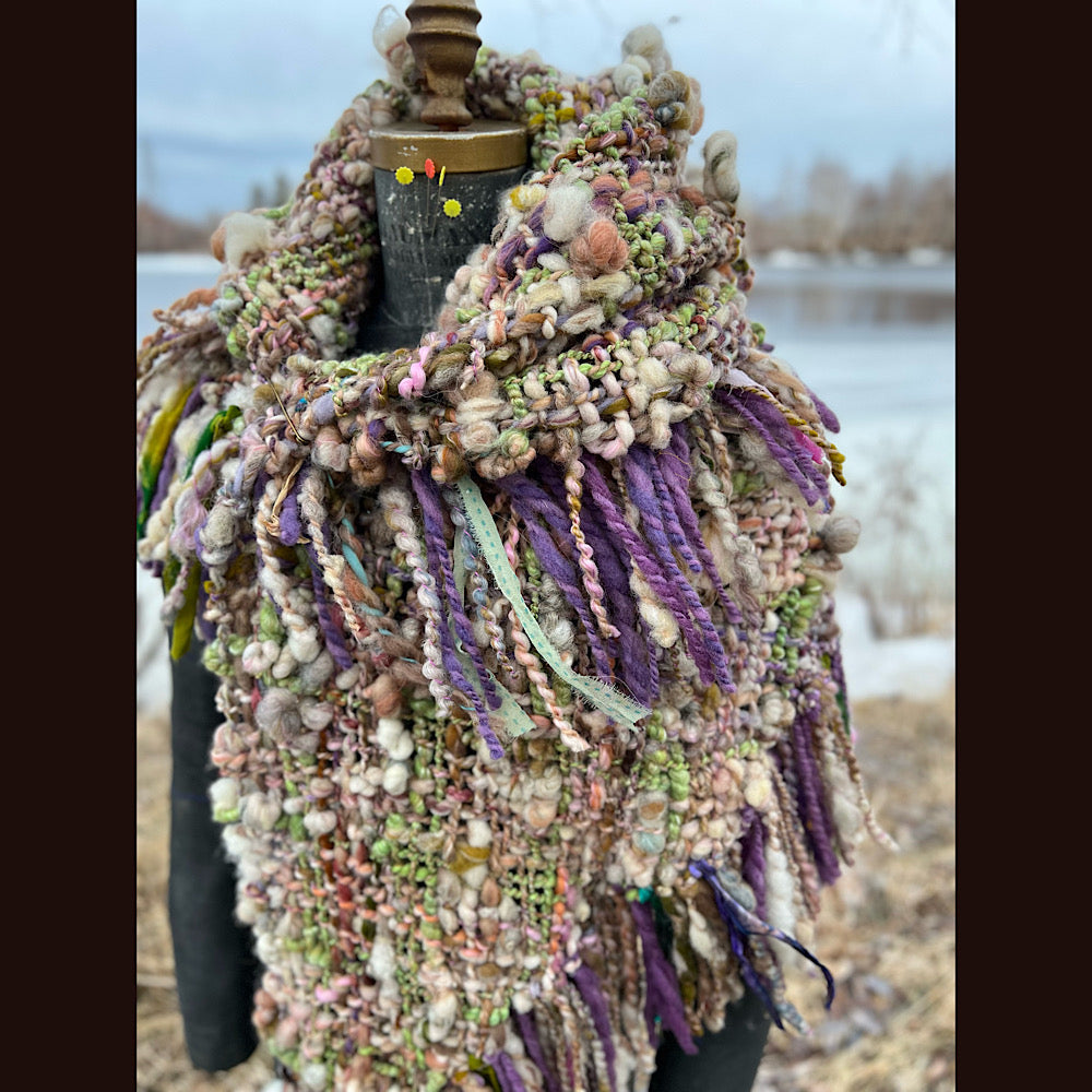 Woven shawl 82” X 37”