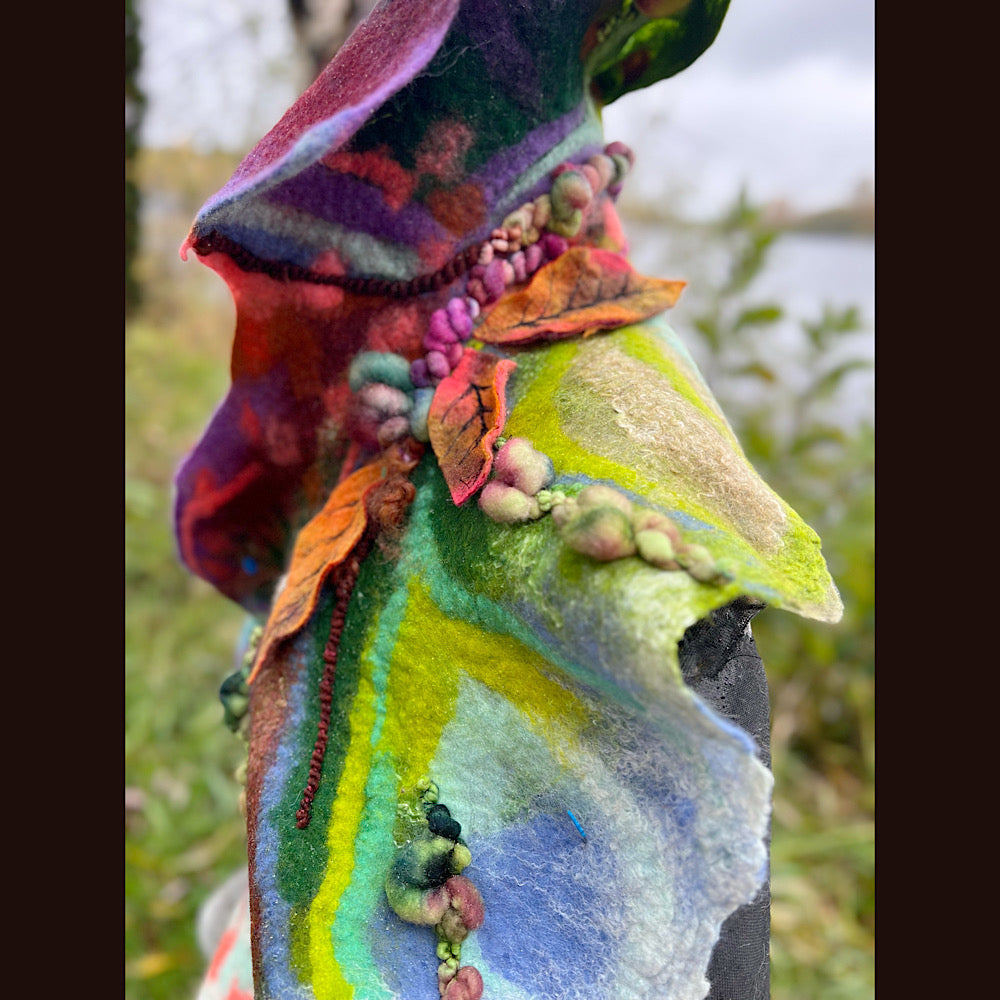 Felted Scarf 68” x 15”