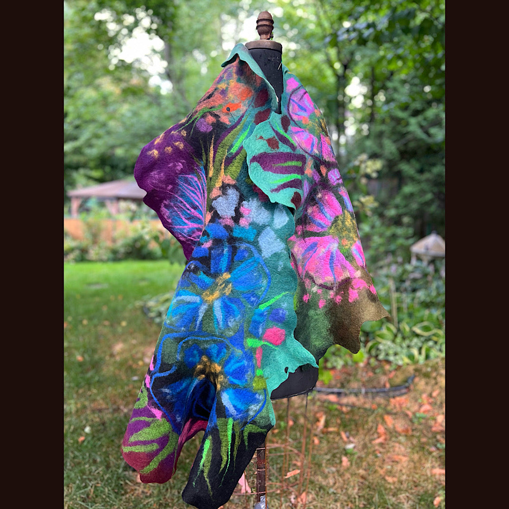 Felted Scarf 80” X 16”