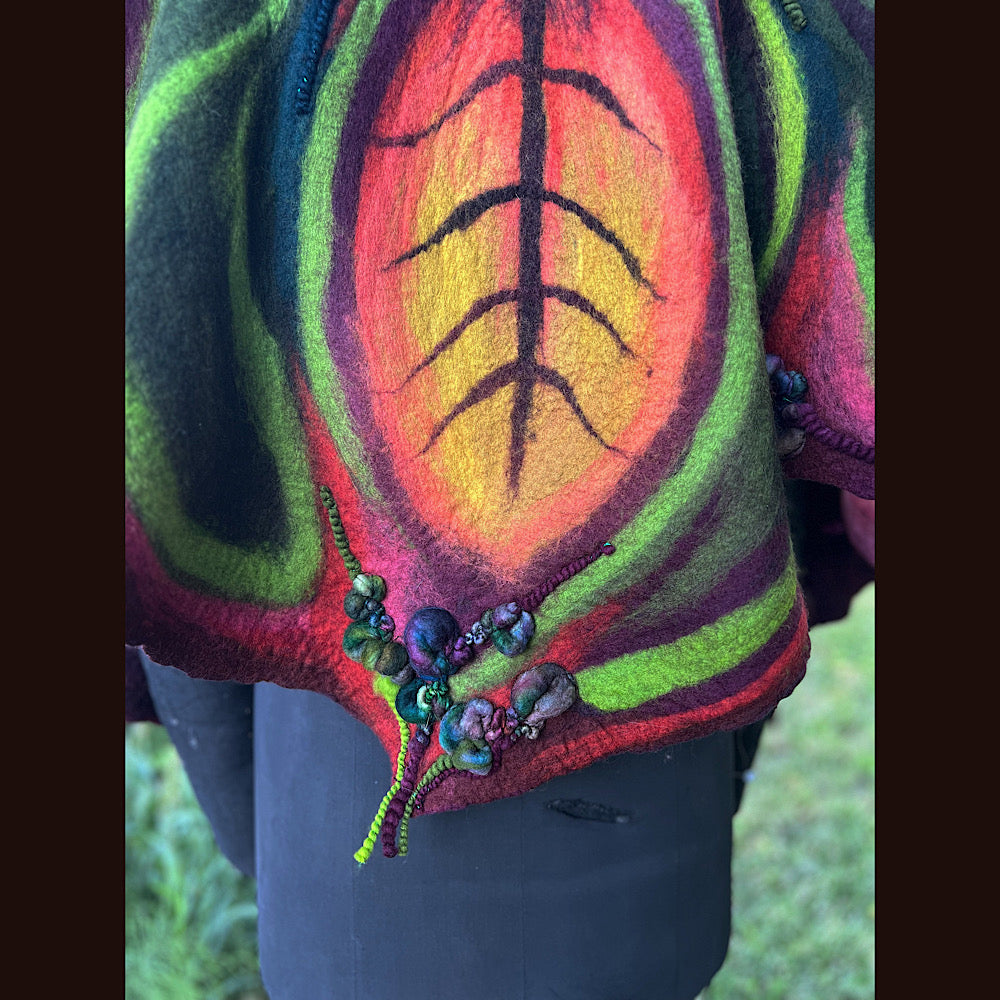 Felted Shawl 90” X 30”