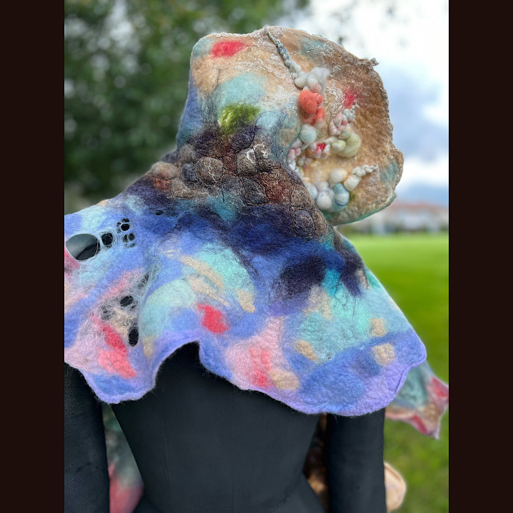 Felted Shawl 90” X 17”