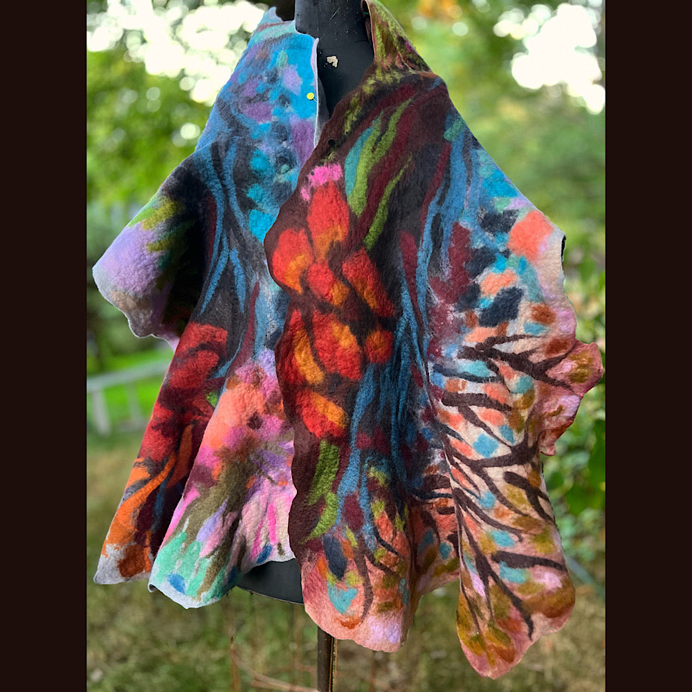 Felted Scarf 80” X 25”