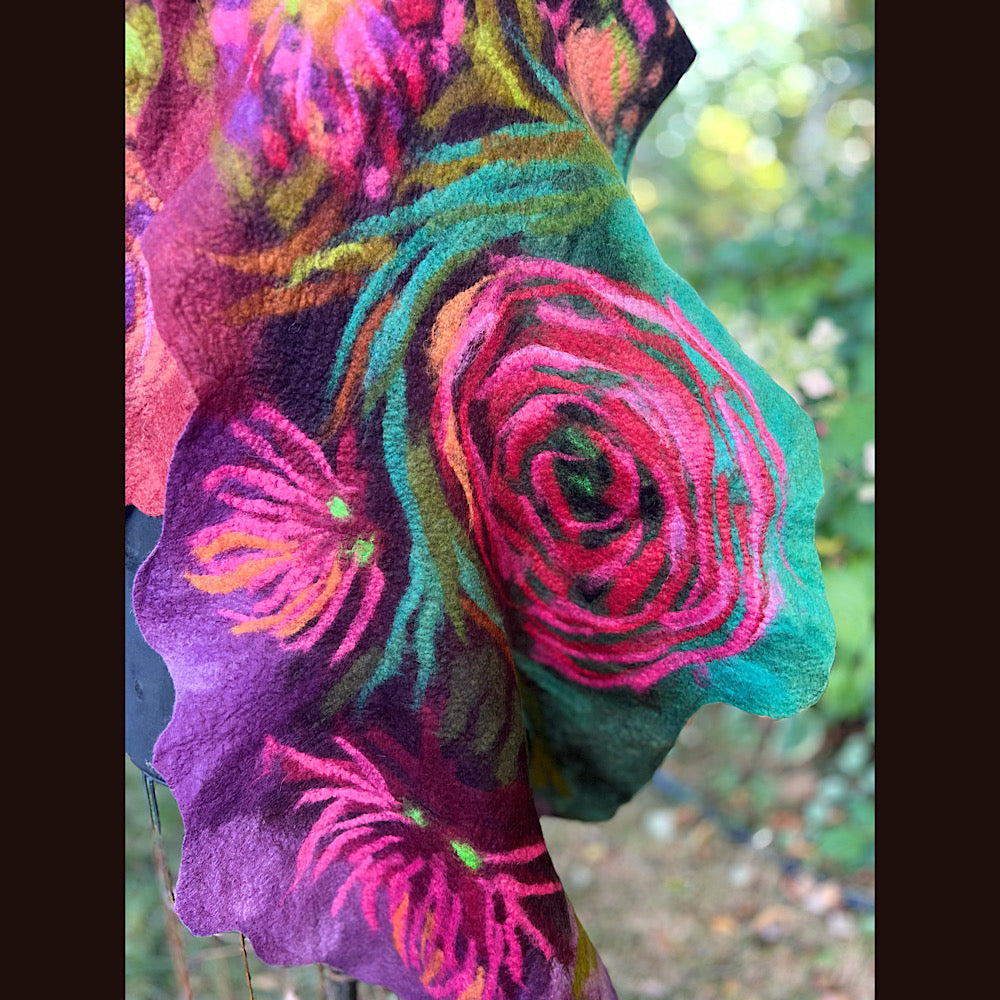 Felted Scarf 80” X 23”