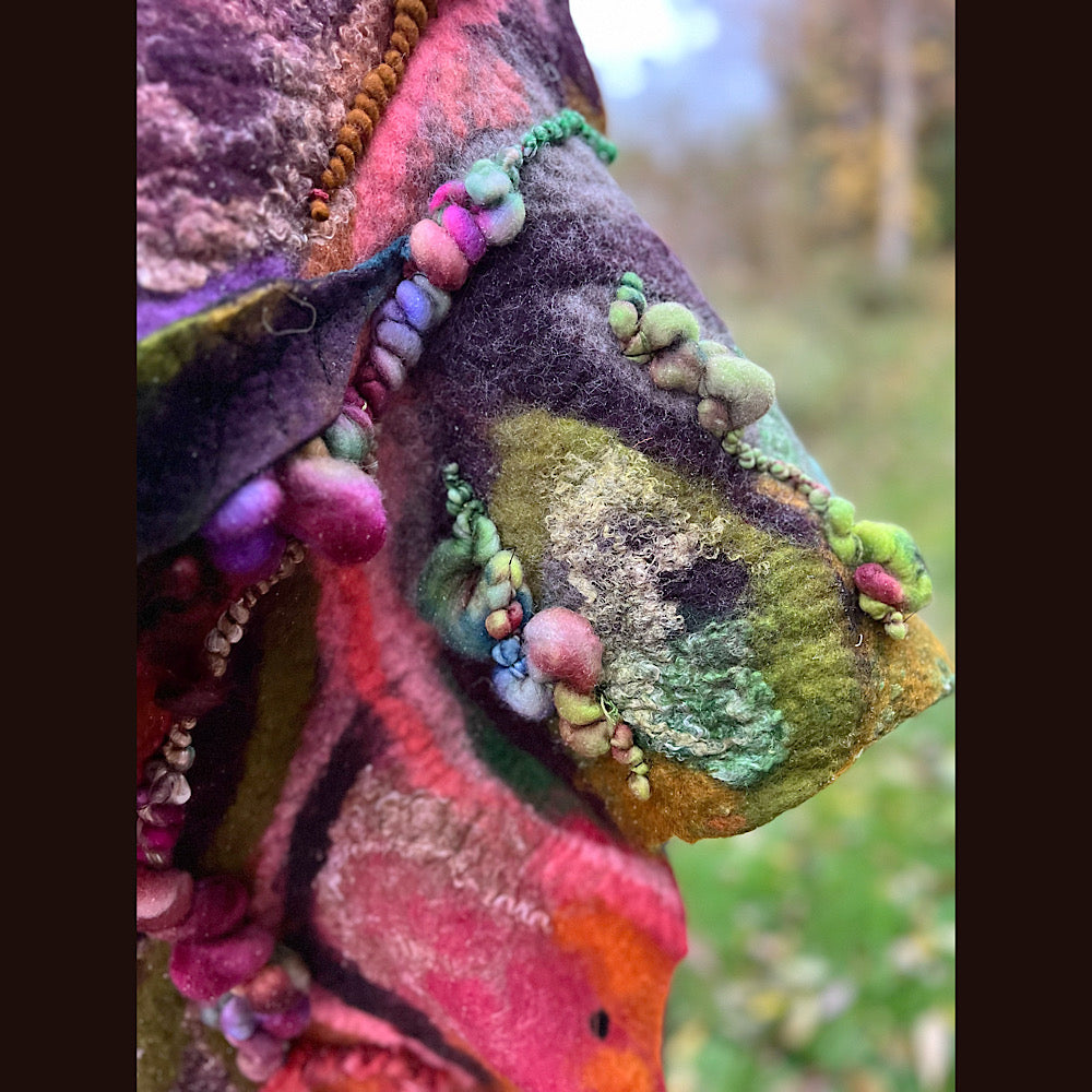 Felted Scarf 70” x 15”