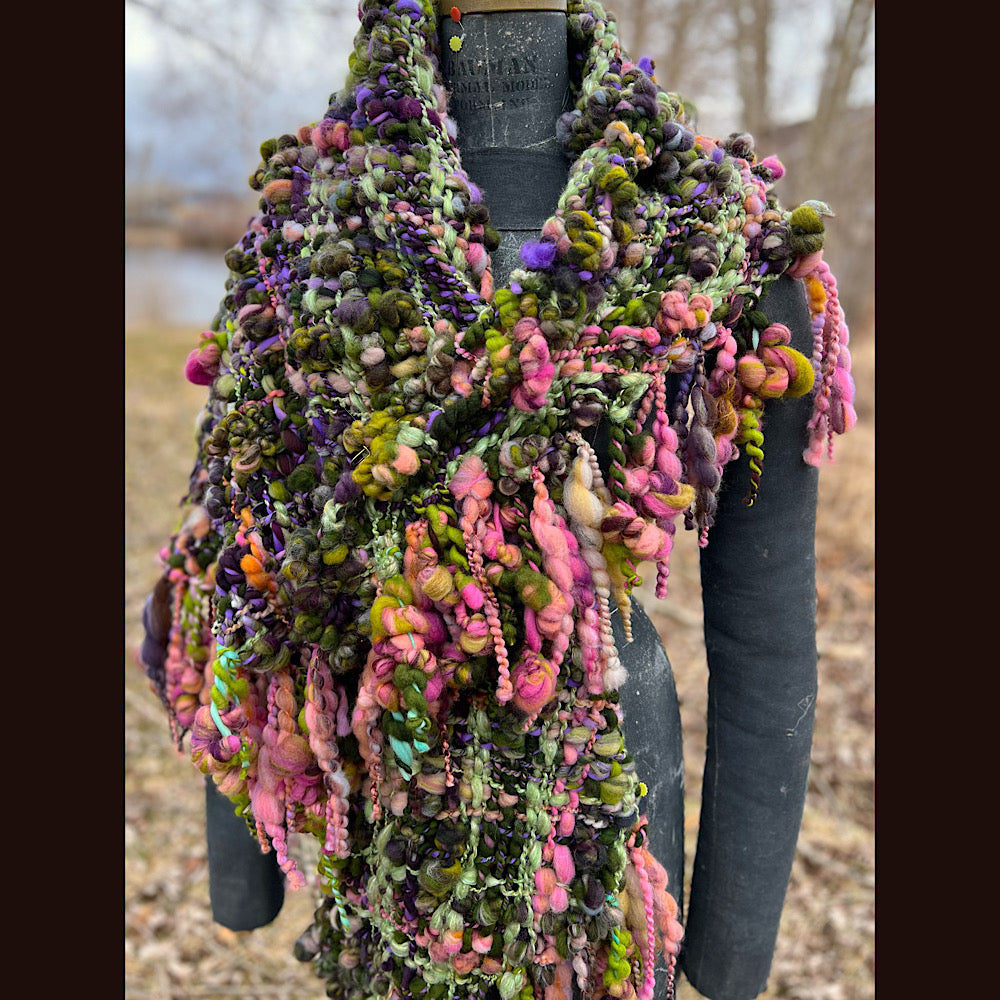 Woven shawl 82” X 37” 1 pound 1/2