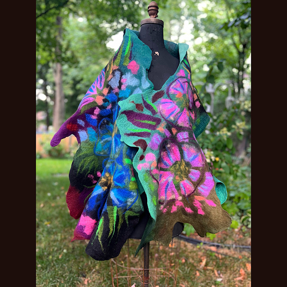Felted Scarf 80” X 16”