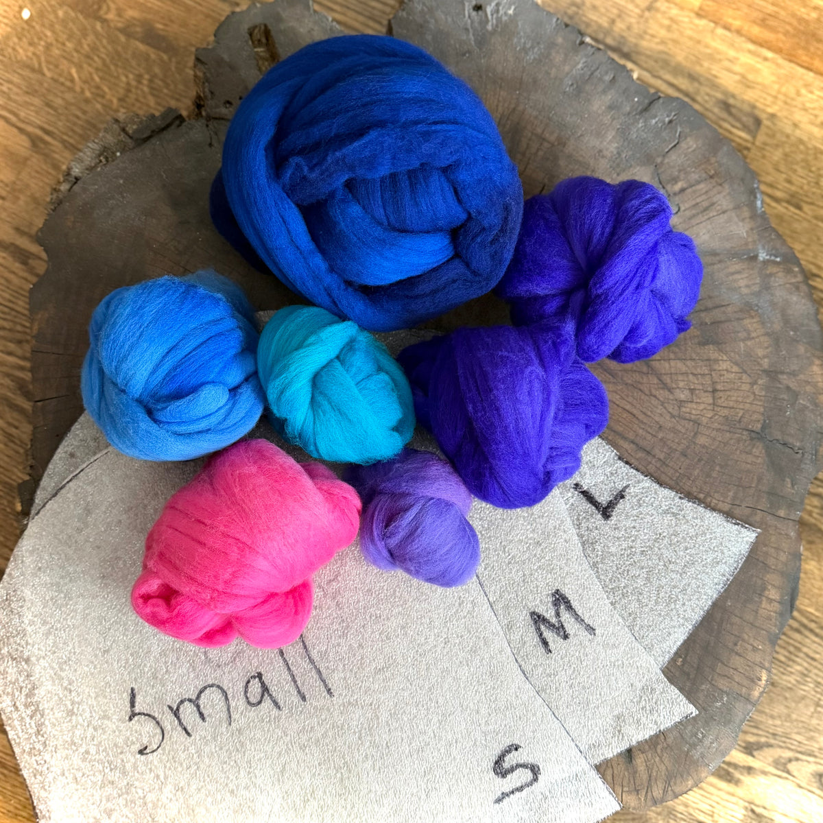 wool Felted hat kit 7 onces 200 grams