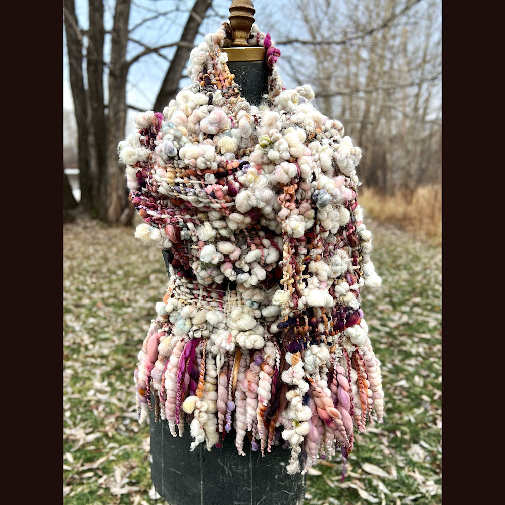 The Golden Rose Scarf 92” X 9”