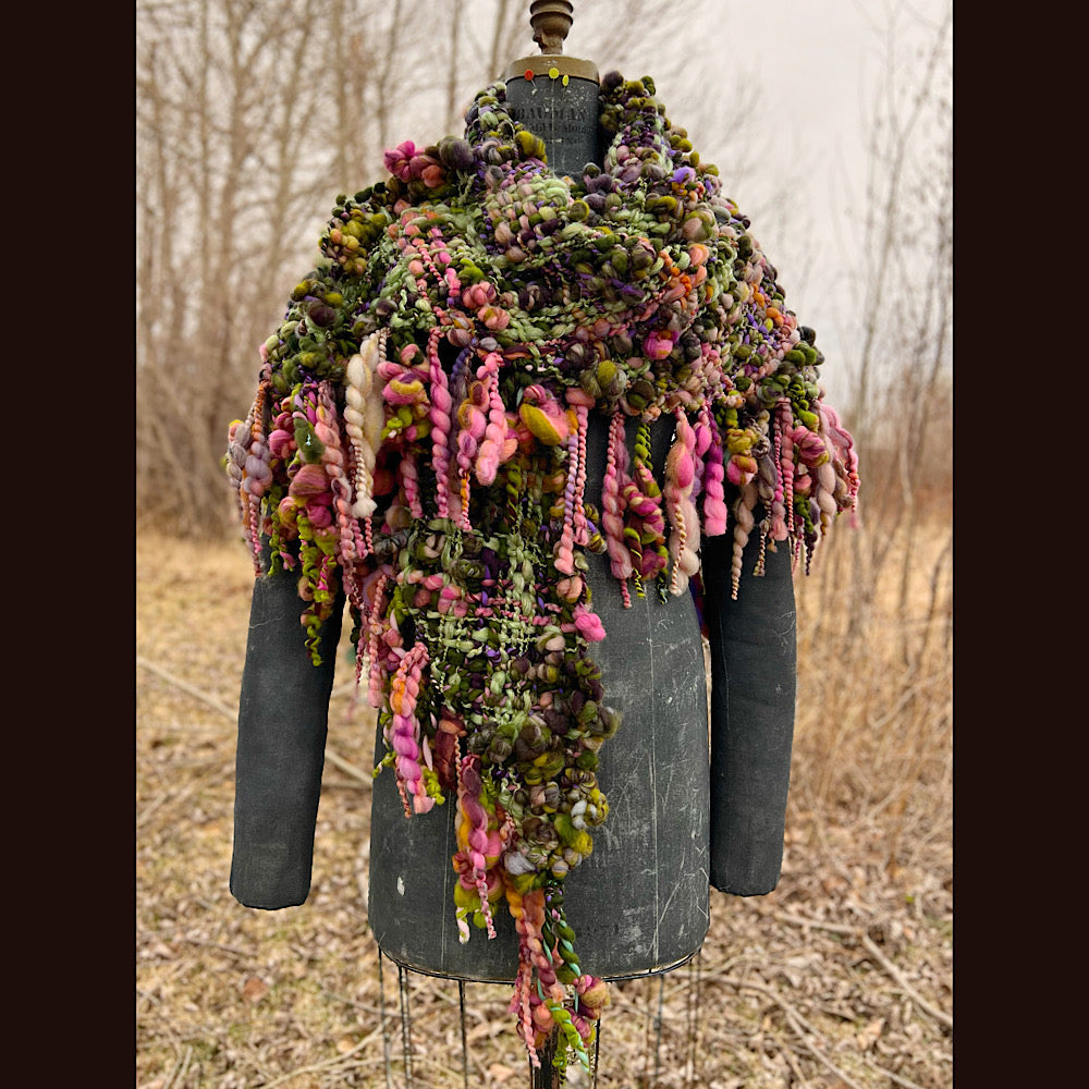 Woven shawl 82” X 37” 1 pound 1/2