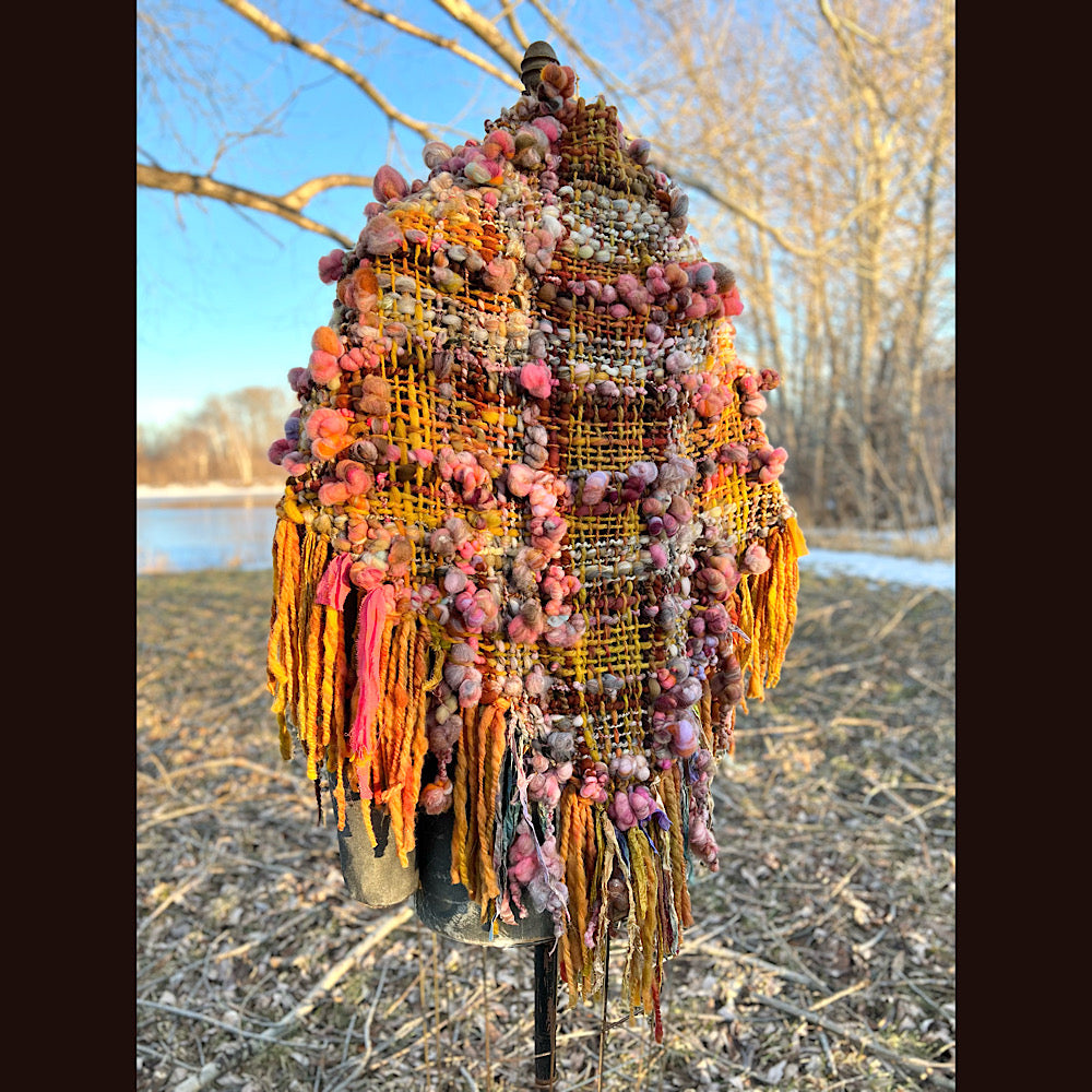 Woven shawl 82” X 37”