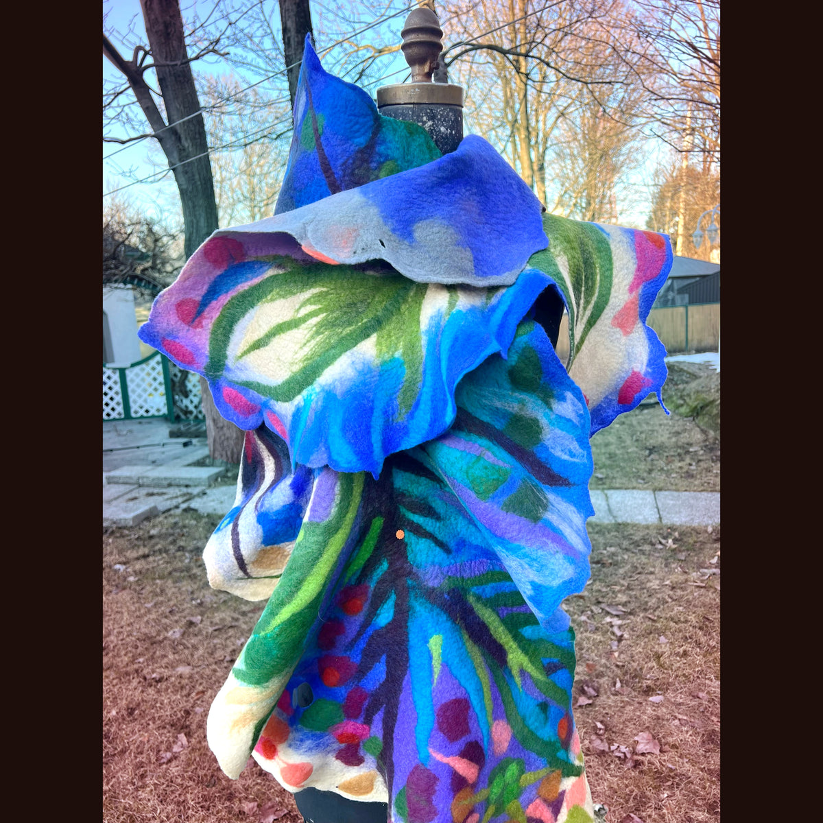 Felted Scarf 72” X 23”