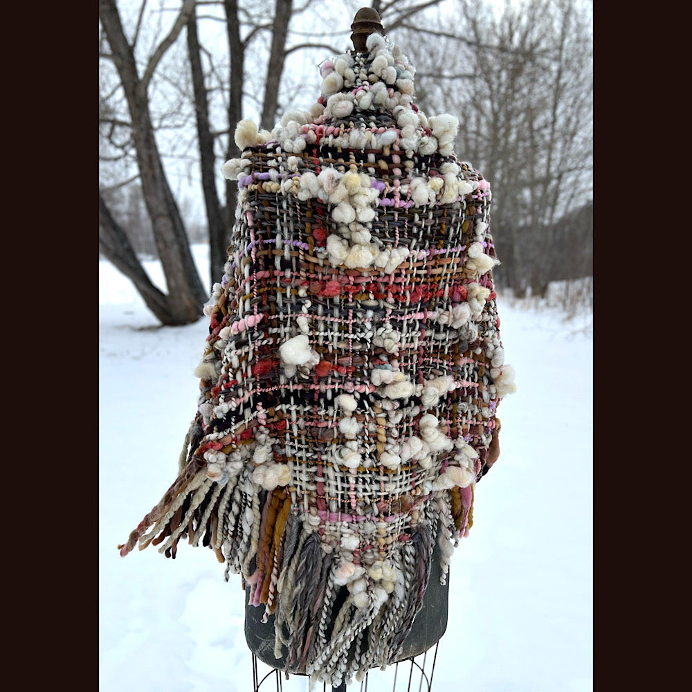 Woven shawl 84”X 34”