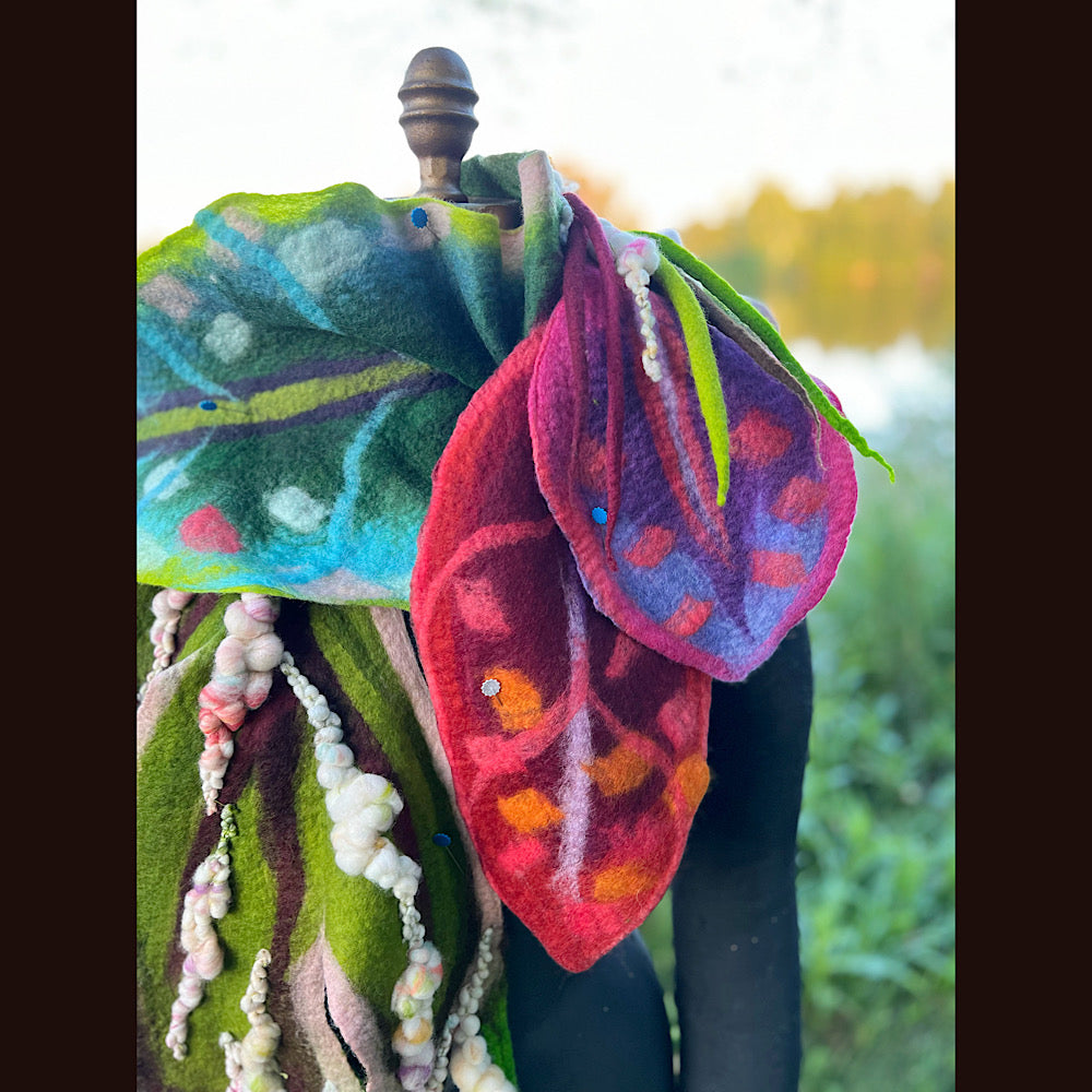 Felted Scarf 62” X 12”