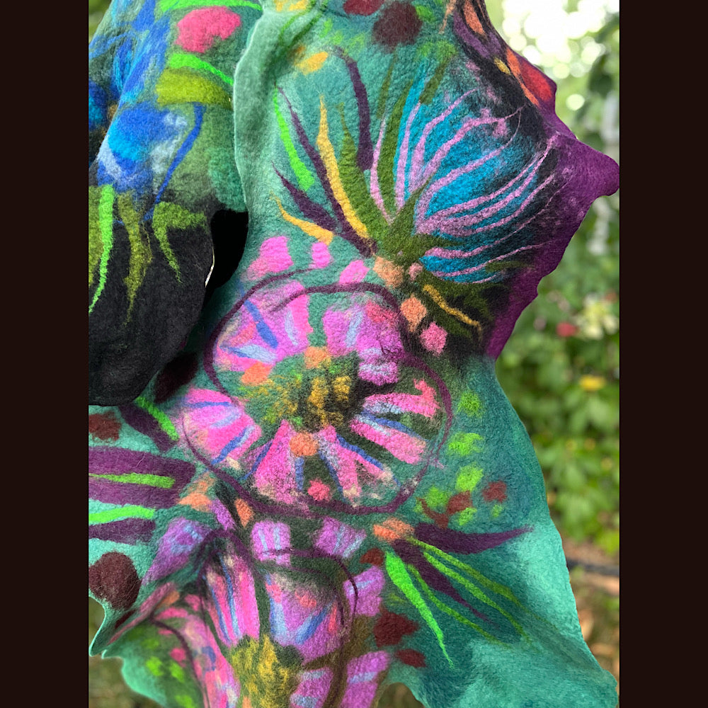 Felted Scarf 80” X 16”