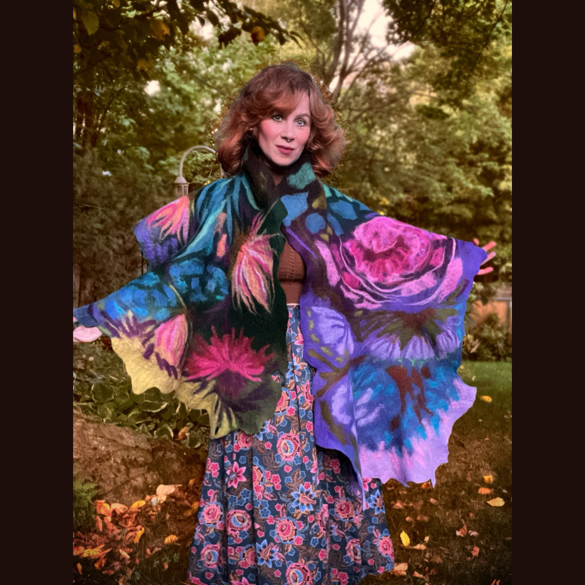 Felted Scarf 80” X 23”