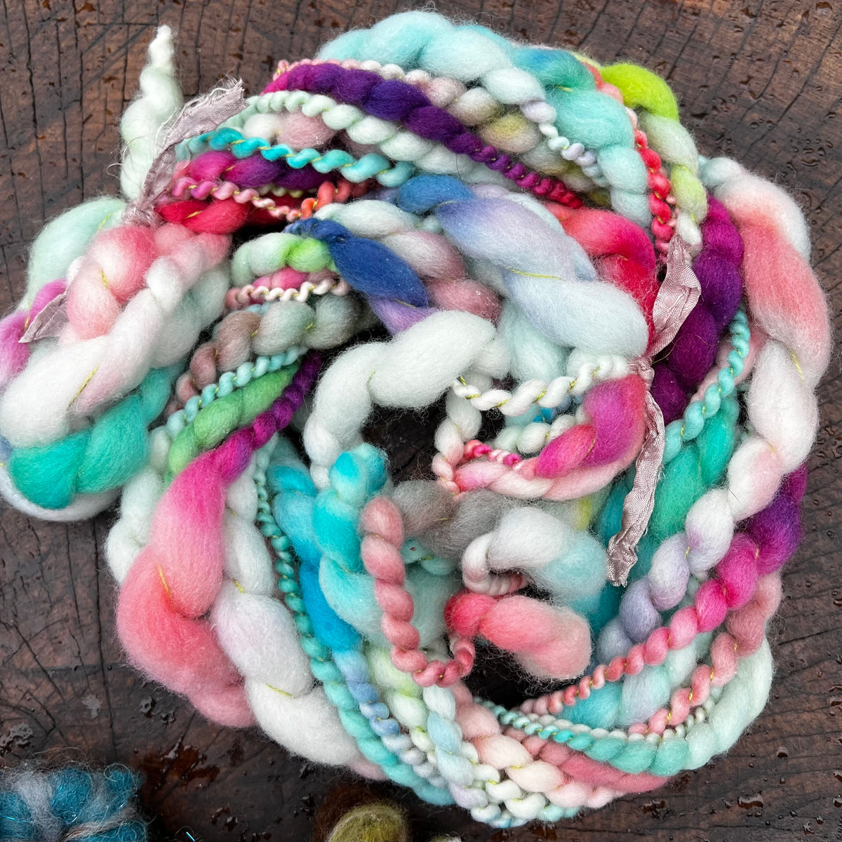 Mini set of art yarns 4.2 oz