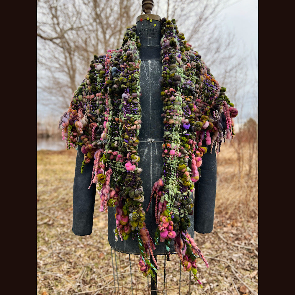 Woven shawl 82” X 37” 1 pound 1/2