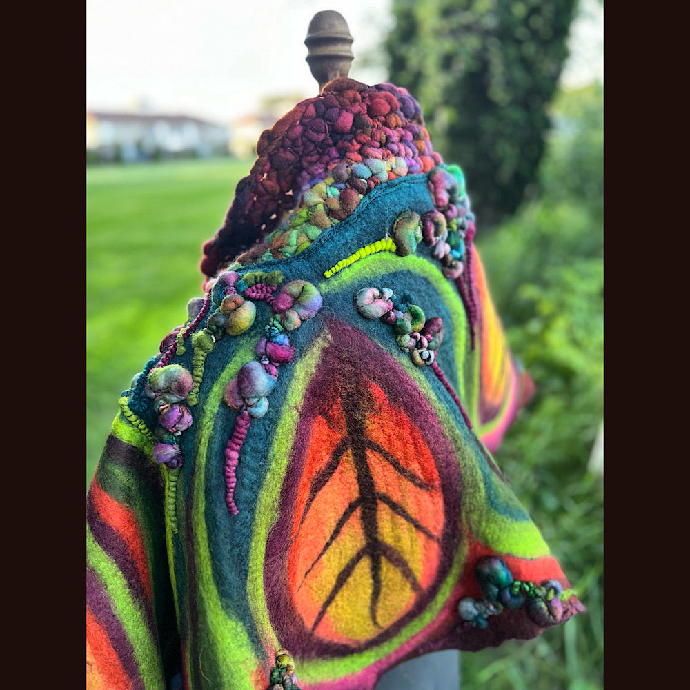 Felted Shawl 90” X 30”