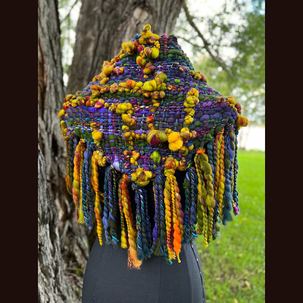 Woven shawl scarf 57” X 17”