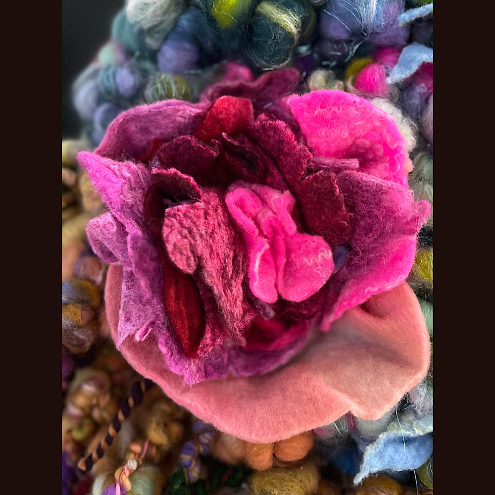 Round woven wall hanger 15” X 20”