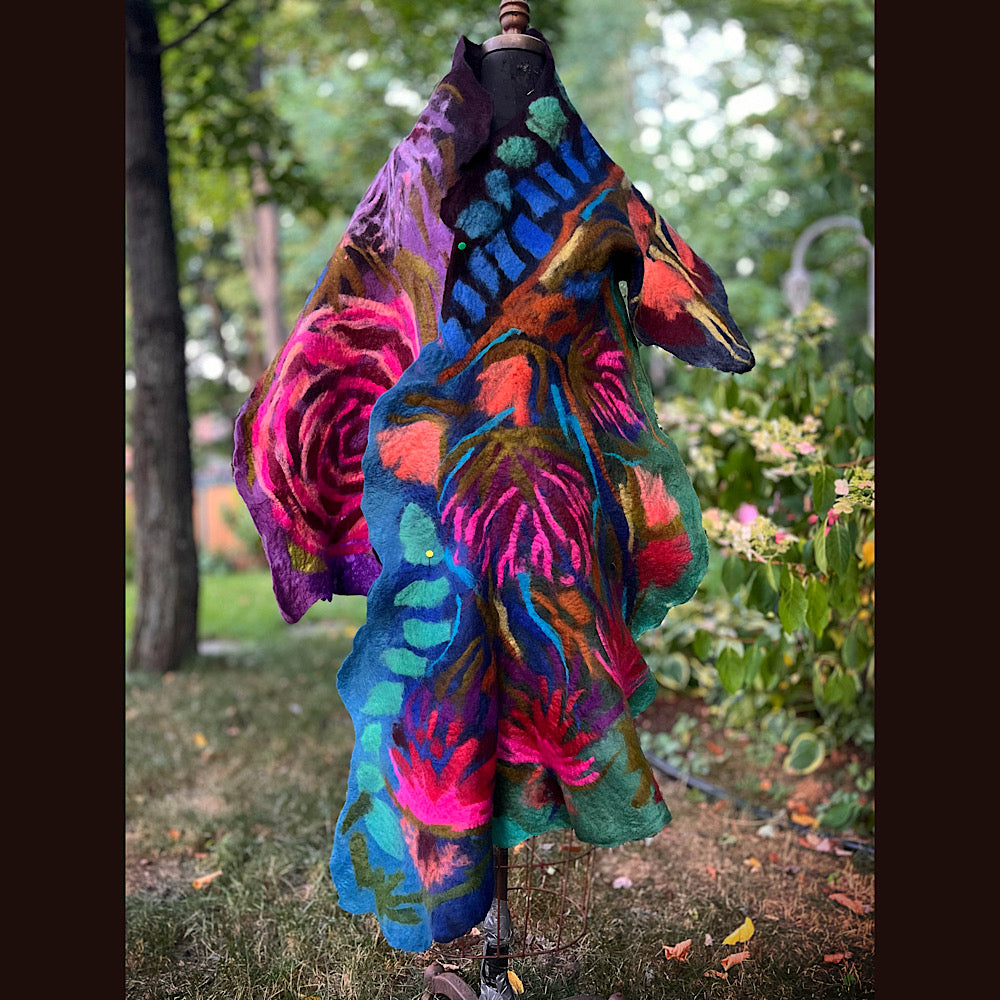 Felted Scarf 86” X 17”