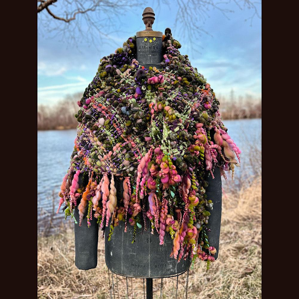 Woven shawl 82” X 37” 1 pound 1/2