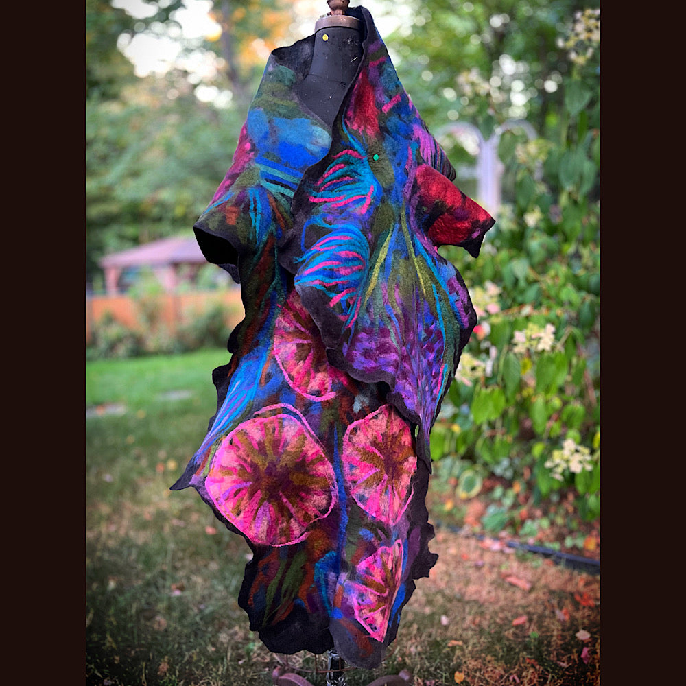 Felted Scarf 92” X 24”