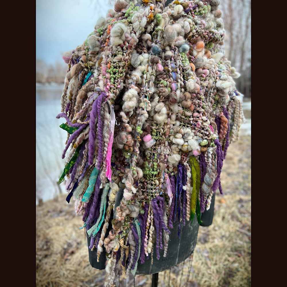 Woven shawl 82” X 37”