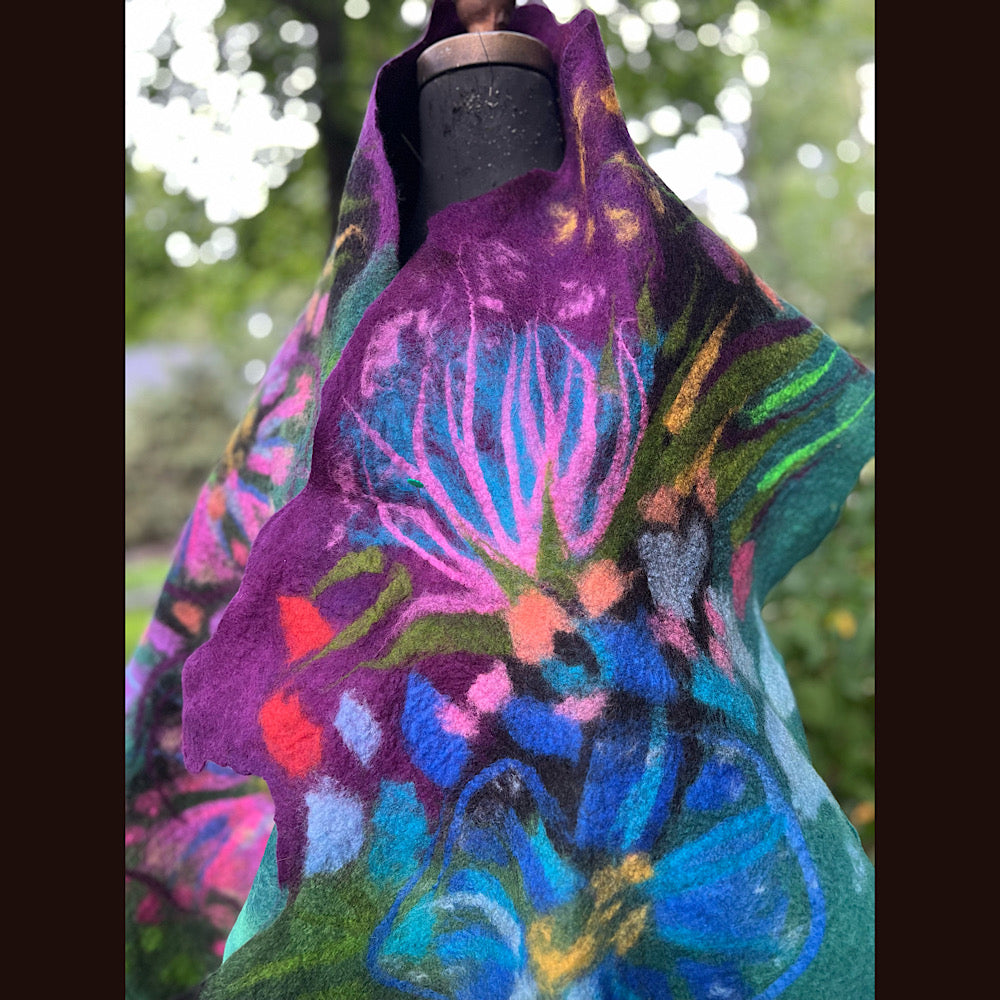 Felted Scarf 80” X 16”