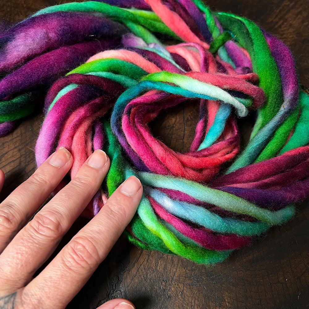 Set of art yarn for weaving 5.2 oz