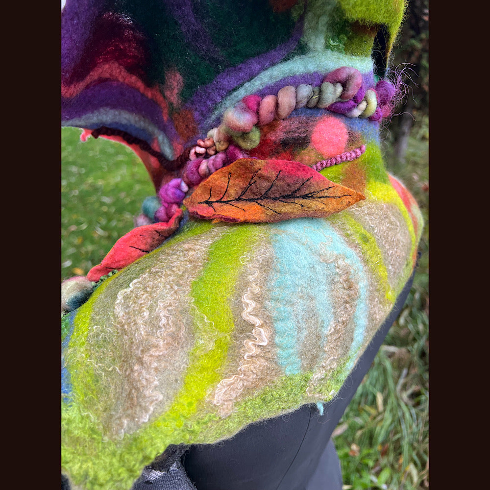 Felted Scarf 68” x 15”