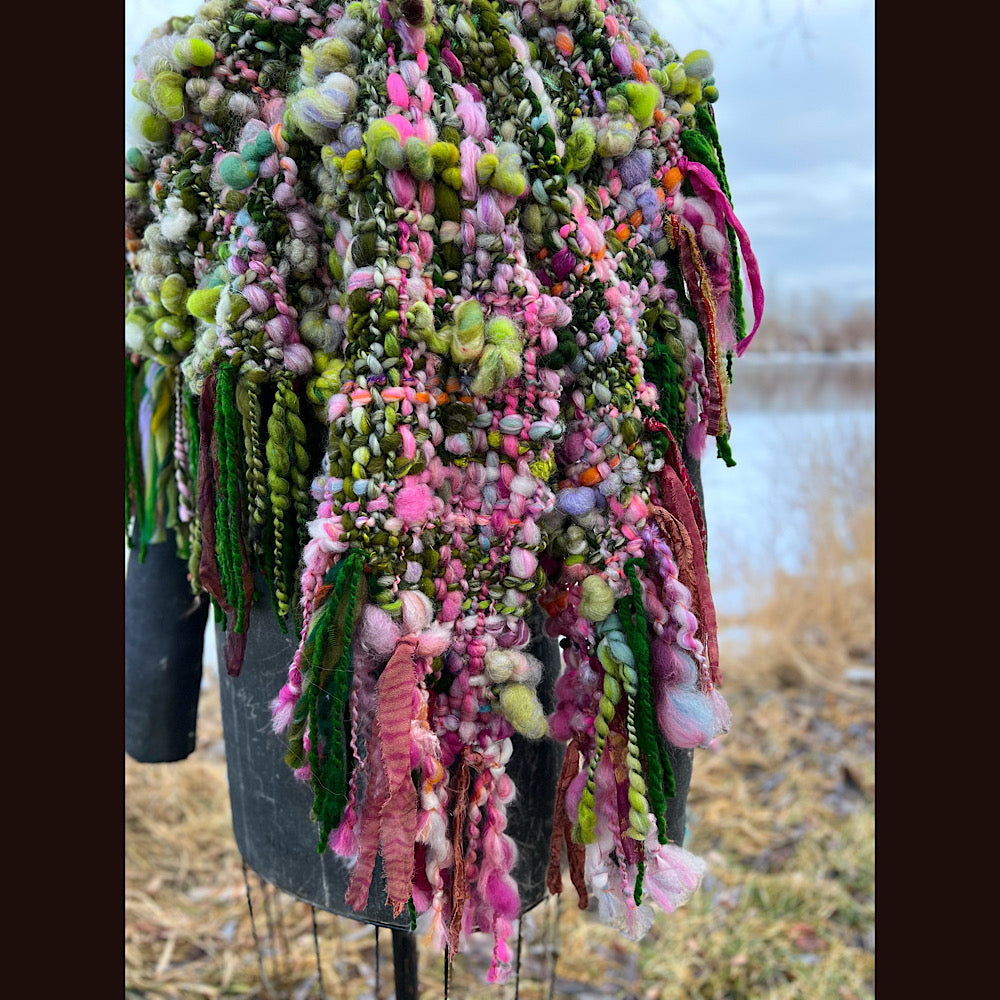 Woven shawl 84” X 37”