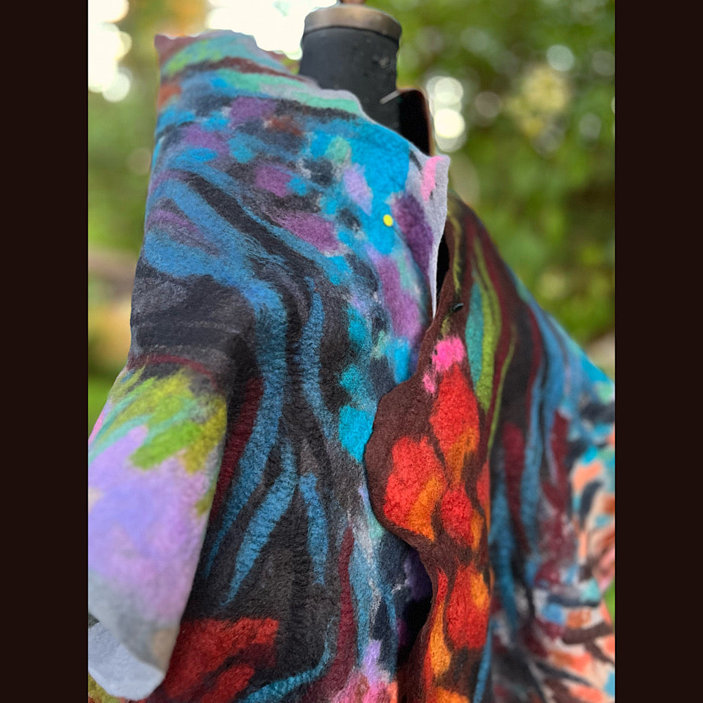 Felted Scarf 80” X 25”