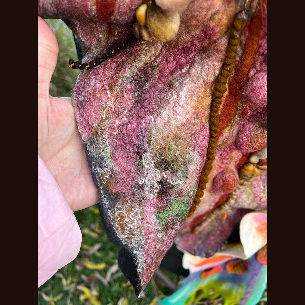 Felted Scarf 74” X 15”