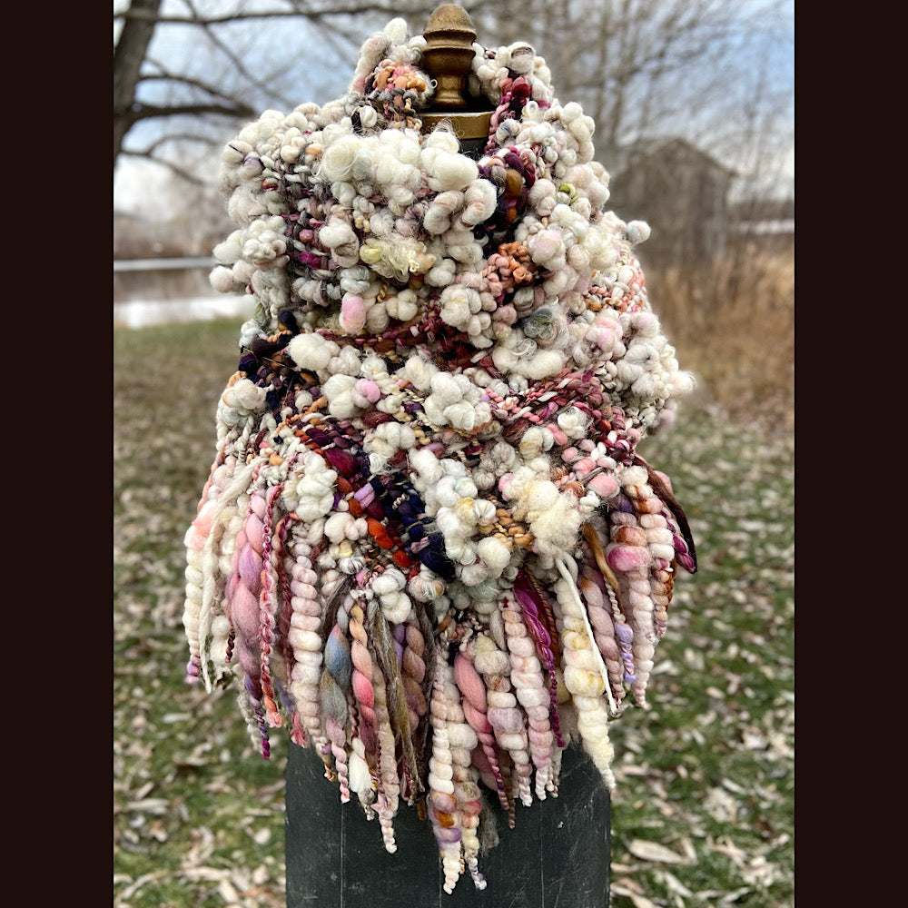 The Golden Rose Scarf 92” X 9”