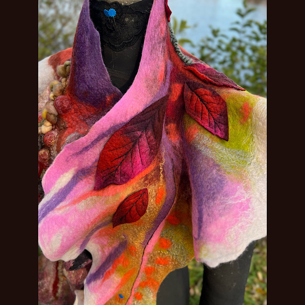 Felted Scarf 74” X 15”