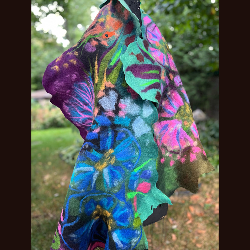 Felted Scarf 80” X 16”