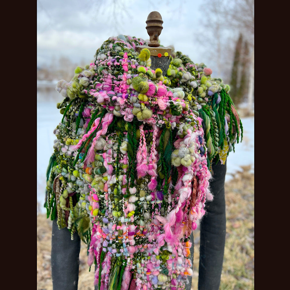 Woven shawl 84” X 37”