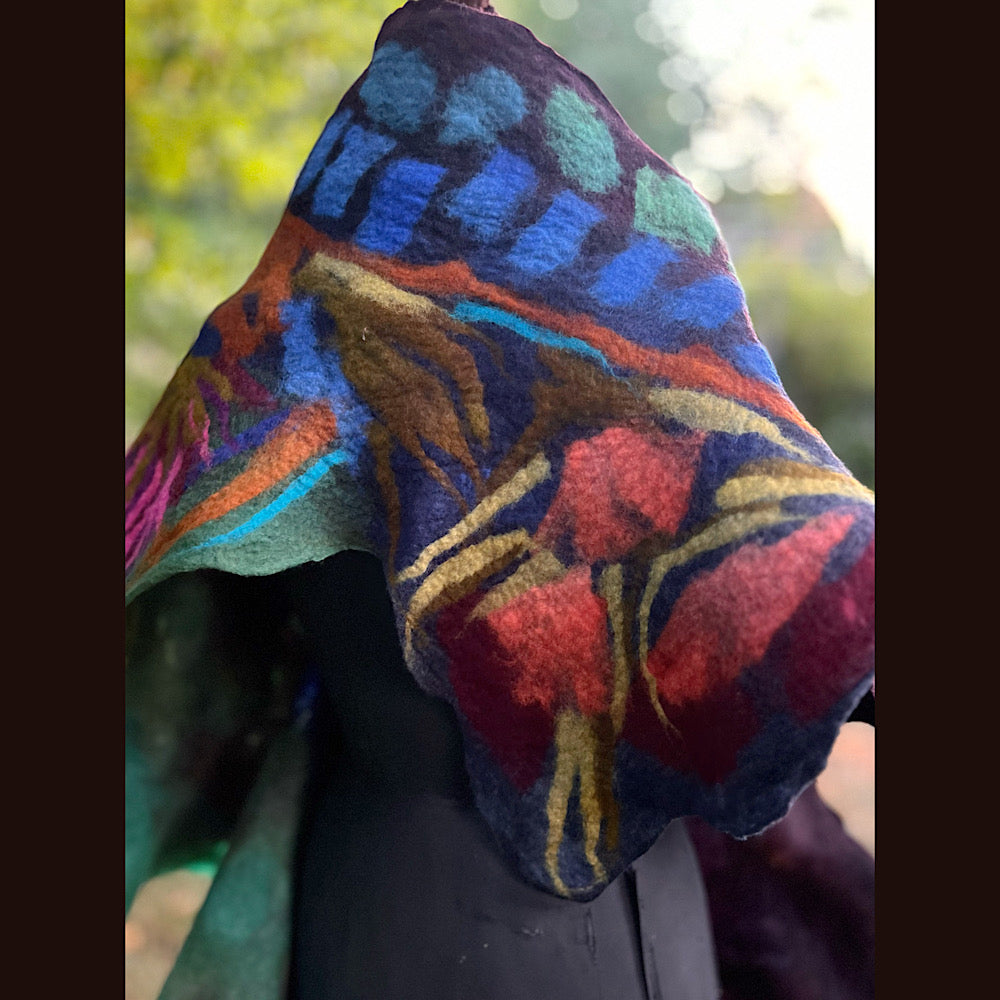 Felted Scarf 86” X 17”