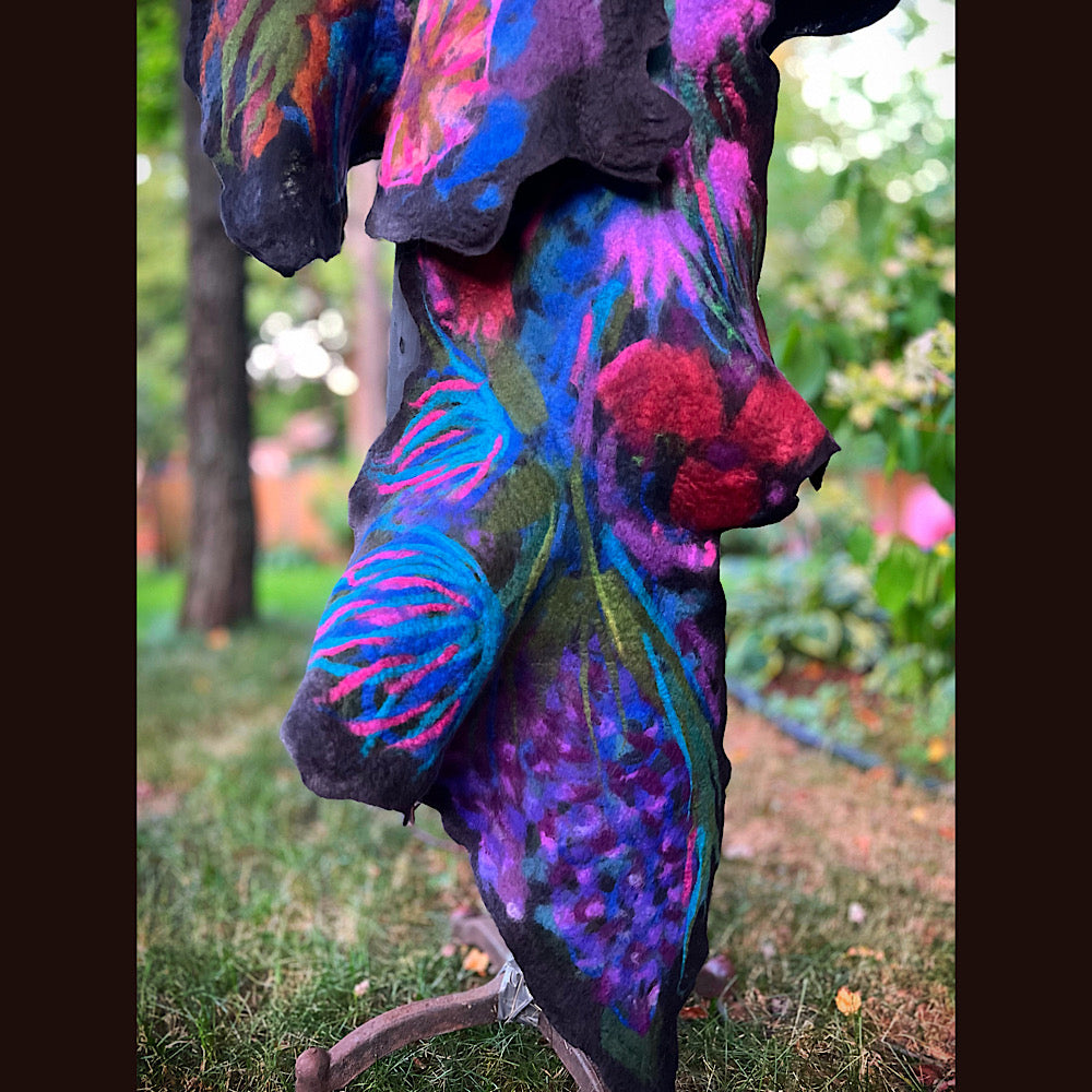 Felted Scarf 92” X 24”