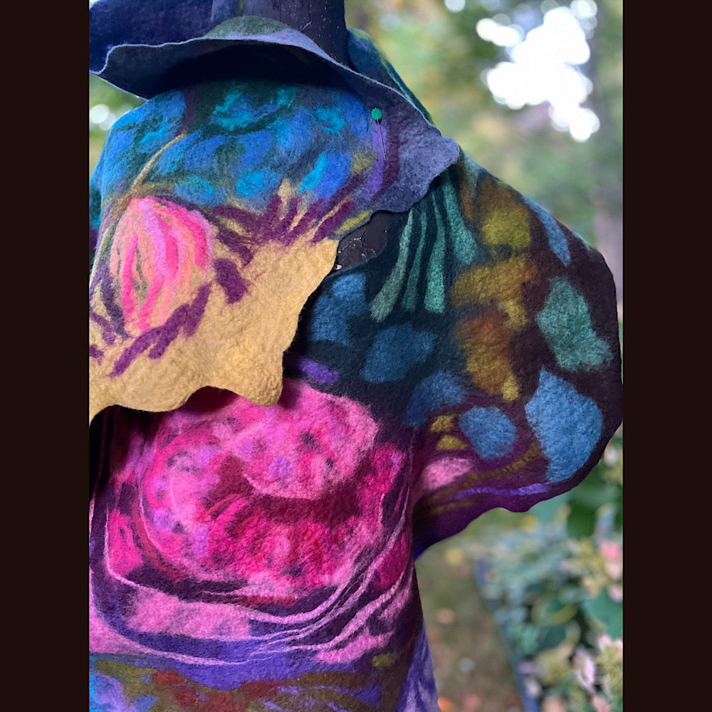 Felted Scarf 80” X 23”