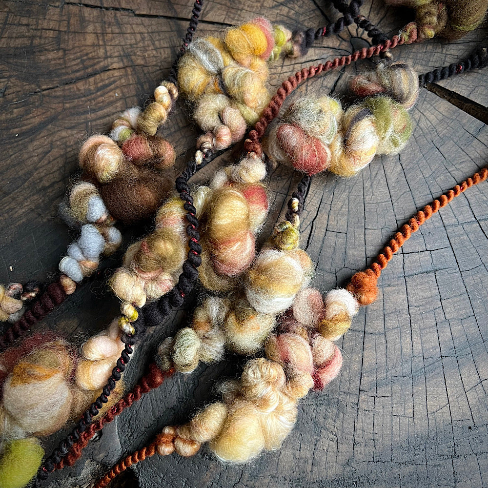Hand spun YARNS - Mynoush