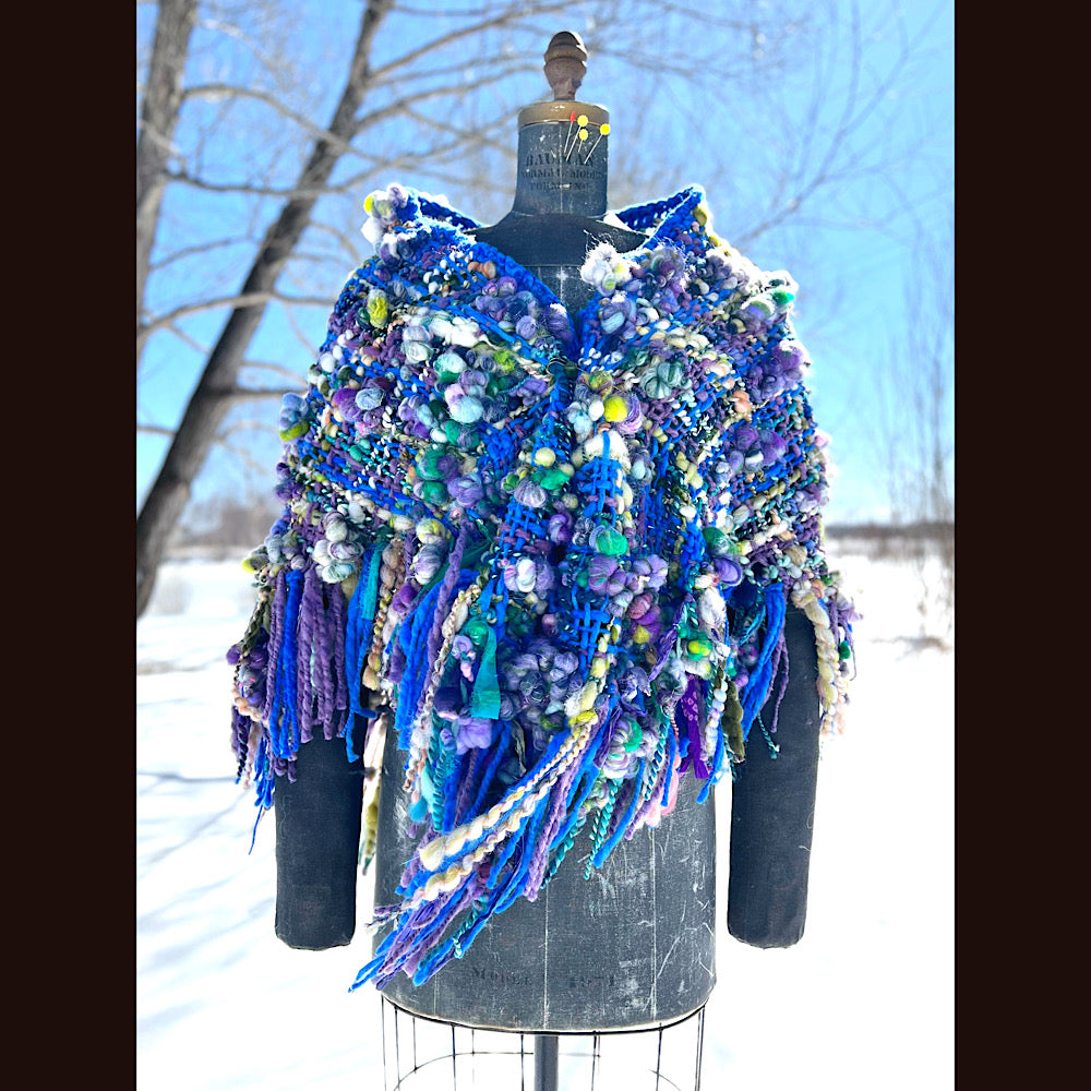 Woven shawl 82” X 37”
