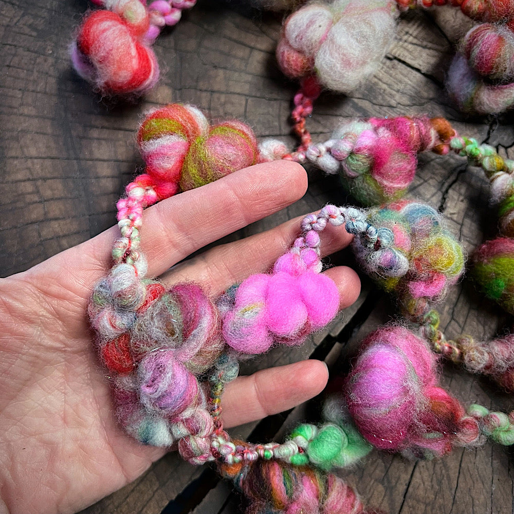 Art yarn lot for weavers 7.5 onces