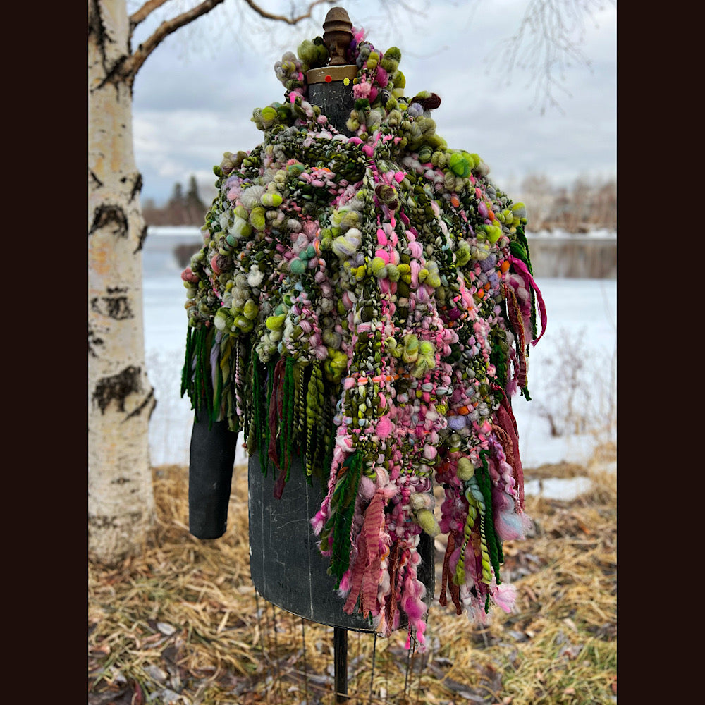 Woven shawl 84” X 37”