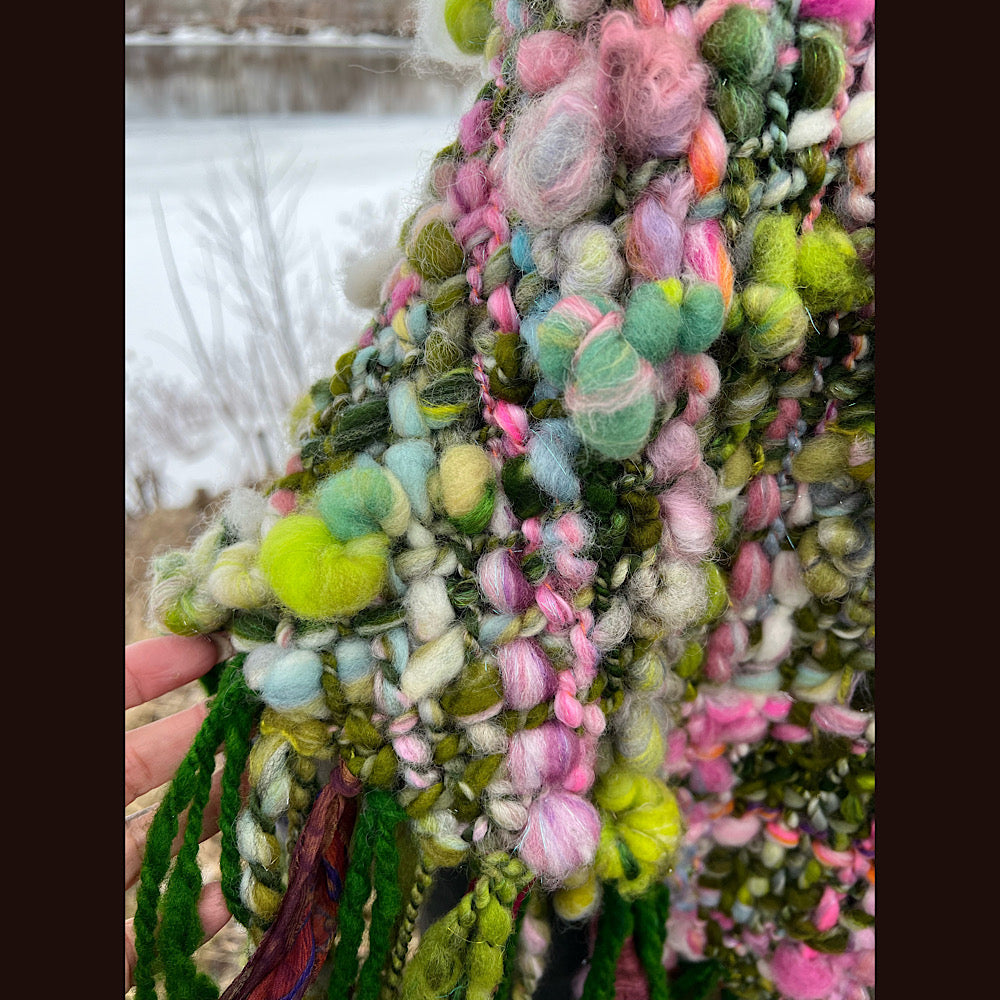 Woven shawl 84” X 37”